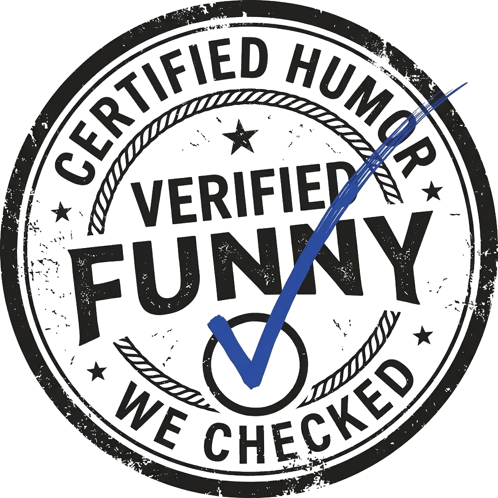 Certified Humor — We Checked